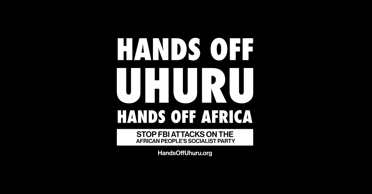 Hands Off Uhuru!